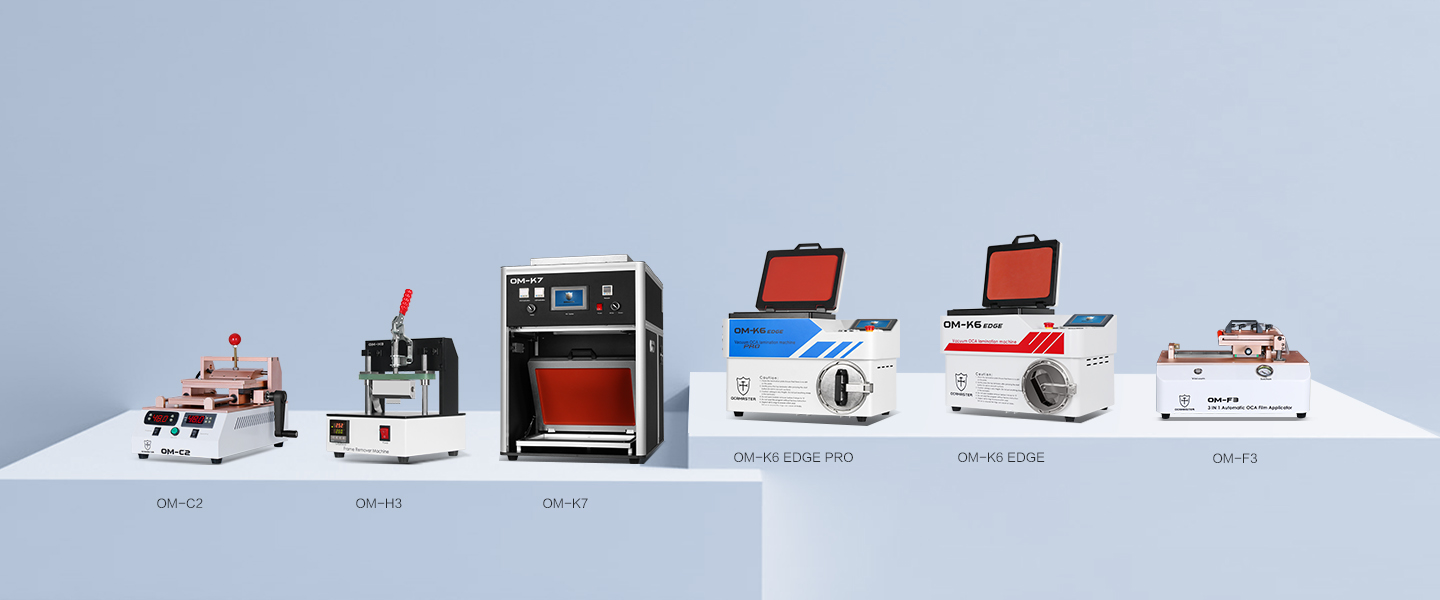 how to select a vacuum oca lamination machine from OCAMaster