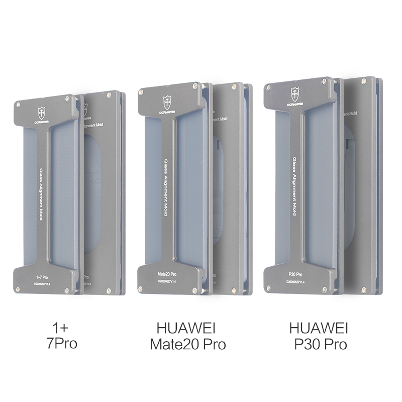 OCA/Glass Bubble-Free Alignment Mold For Samsunag Galxy & Note EDGE Series /Huawei/ One Plus/ OELD Screen Out Frame Alignment and Lamination