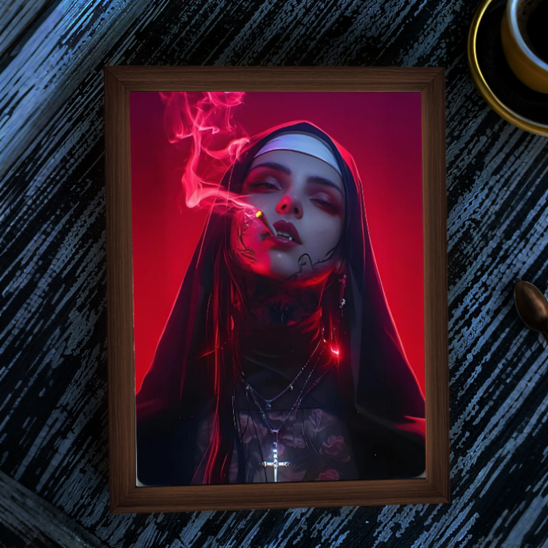 Cyberpunk Style -DIY Photo Painting, Customize LED Illuminated Paintings Light