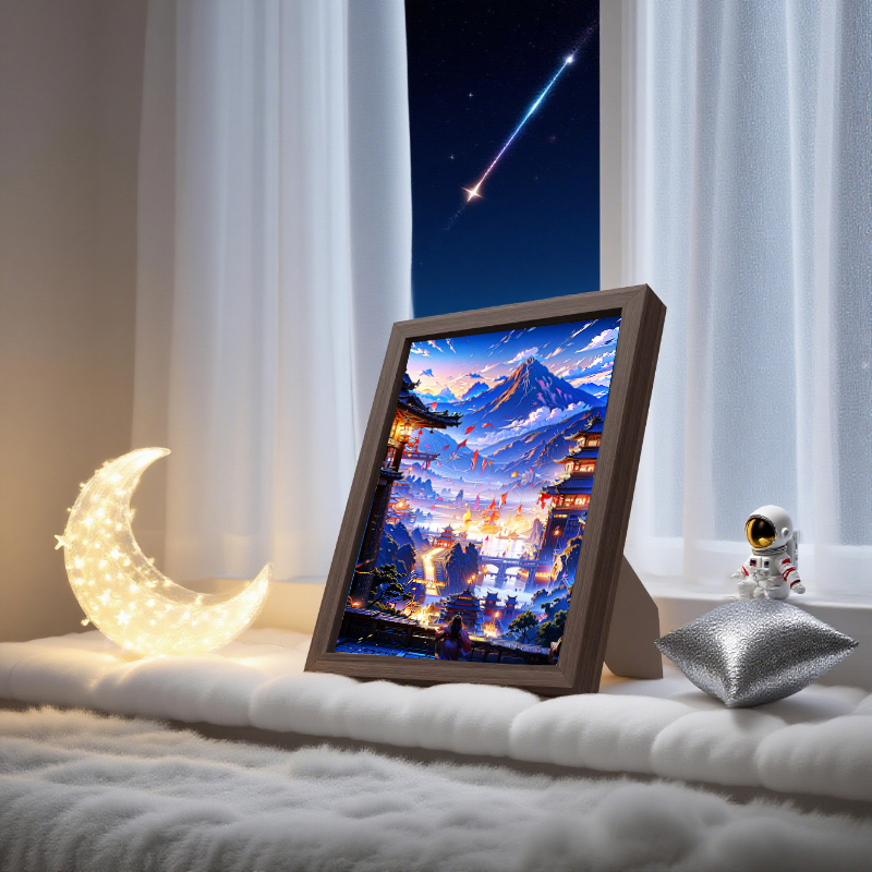 Print Your World, Light Up Your Space—Our Mirror Frames Make Every Image Magical