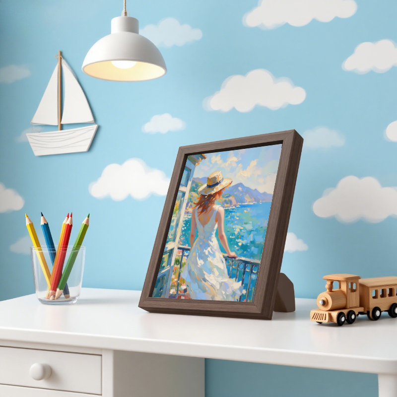 Print Your Escape, Light Up Your Joy—Our Coastal Mirror Frames Bring Vacation Vibes Home